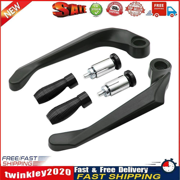 Motorcycle Handguards CNC Aluminum Hand Guards for 7/8 Handlebar (Black) Newly