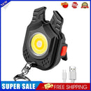 Mini Flashlight Keychain Light Pocket LED High Power Torch Work Lights (A)