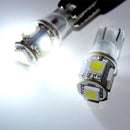 12V 5 SMD LED Car Auto Light Bulb White Light Parking Safe Car Side Lamp