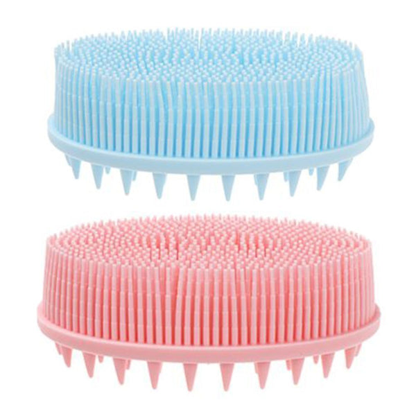 Washing Wet and Dry Scalp Decontamination Exfoliating Skin Cleaning Body Brush