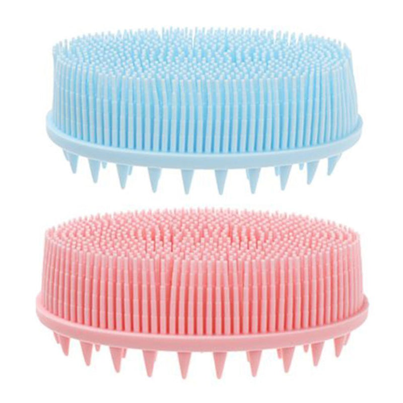 Washing Wet and Dry Scalp Decontamination Exfoliating Skin Cleaning Body Brush