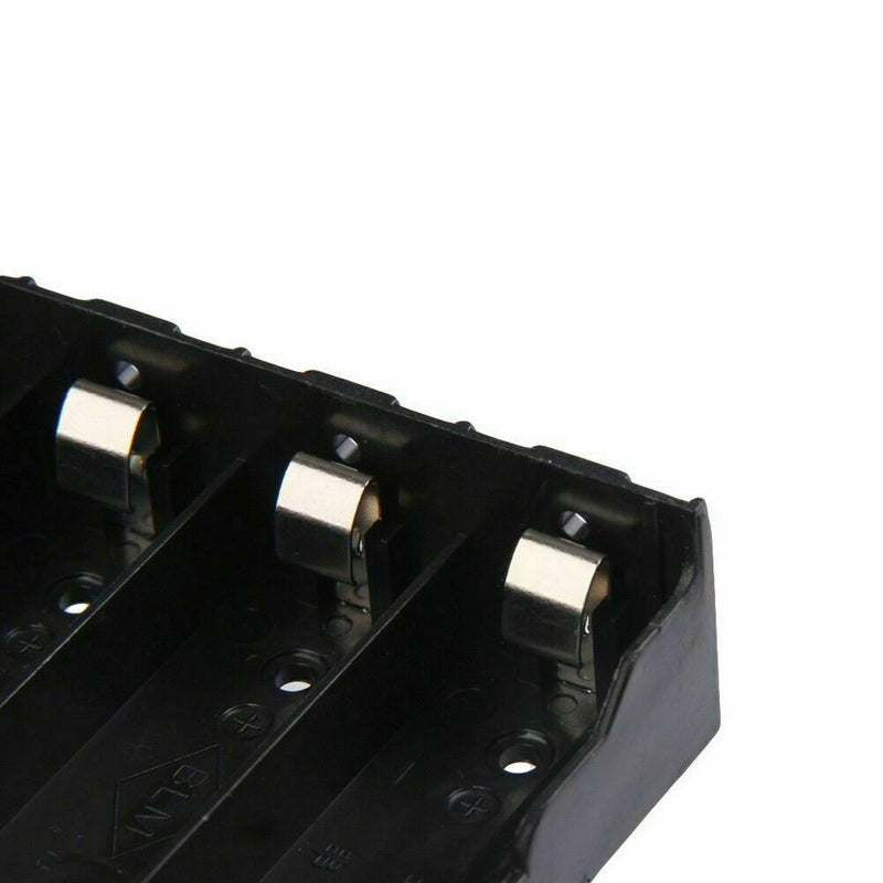1 ×DIY Black Storage Box Holder Case For 4 x 18650 3.7V Batt J0V9 C1L5 S0T9