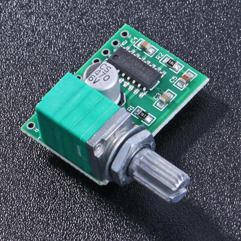 Dreamitpossible Mini PAM8403 5V Power Audio Amplifier Board Module 2 Channel 3W