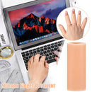 2*Silicone Tubes Protector Pain Relief Sleeve Cover Sport Picking Finger Cover_