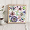 Ink Flower Oil Paint By Numbers Kit DIY Acrylic Painting Wall Art Picture C