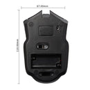 2.4GHz Wireless Optical Mouse 2400DPI 6 Button USB Optical Gaming Mouse for Ga