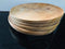 Wooden Round Dinner Plate Food Desert Tableware Serving Tray Snack Holder