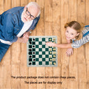 Portable Foldable Tournament Chess Board PU Leather Kid Chessboard Children Fun