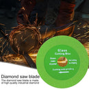 100mm Glass Cutting Disc Diamond Ceramic Tile Jade Polishing Grinding Saw Blade