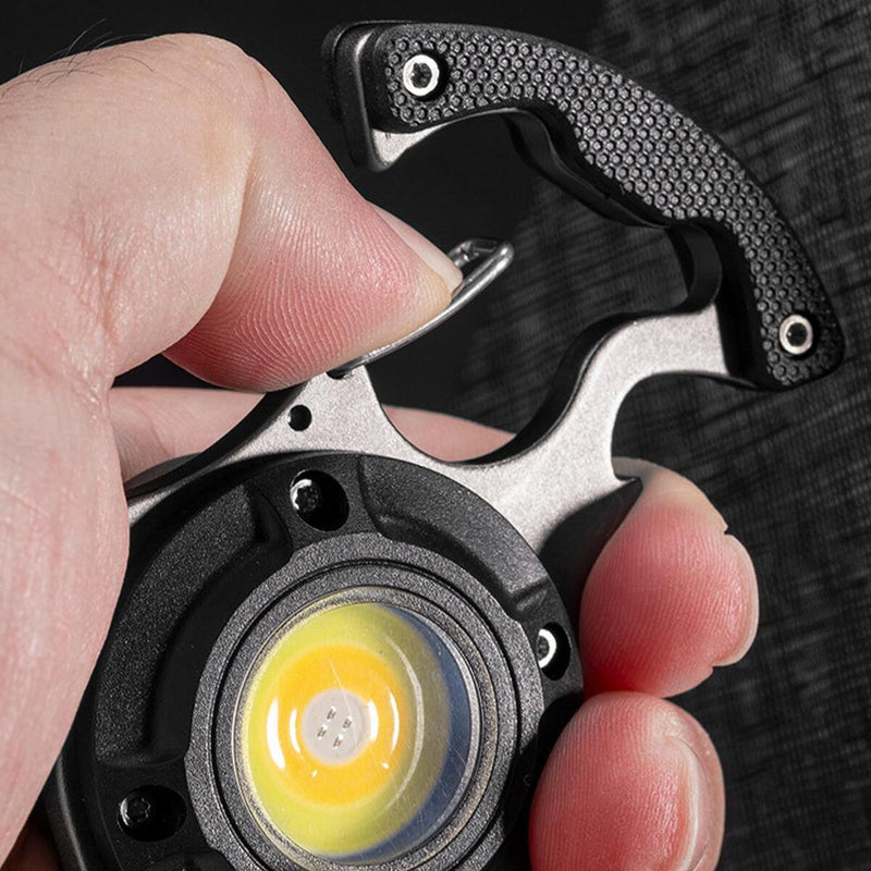 800 Lumens Mini COB Flashlights Bright Rechargeable Keychain Small Flashlight`