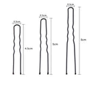 Styles Styling Tools Girls Headwear Bobby Pin Wavy Hair Clips U-Shaped Hairpins