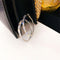 Elegant Big Circle Drop Dangle Stud Round Shape Round Hoop Earrings Crystal
