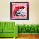 DIY 5D Diamond Embroidery Painting Umbrella Bear Cross Stitch Craft Decor Newly