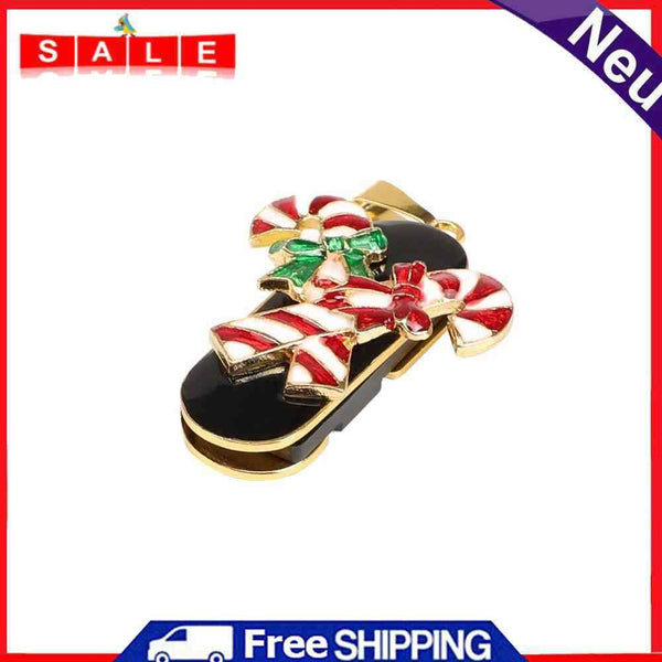 Crystal Christmas Candy Bar USB2.0 Flash Drive Pendrive Memory U Disk (8G)