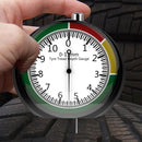 Car tire measuring ruler automotive trucks van tires profile depth gauge