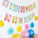 Flag Paper Banner Party Supplies Happy Easter Easter Decor Banner Easter Flag