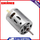 RS-385 High Speed Micro DC Motor Brushed Metal Stainless Steel Gear Motor