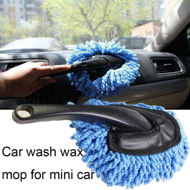 Car Dust Mop Car Wash Microfiber Cleaning Brushes Dusting Tools Duster W5G3