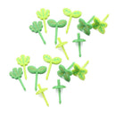 Tableware Dinnerware Reusable Bud Four Leaf Clover Fruit Fork Cake Scraper