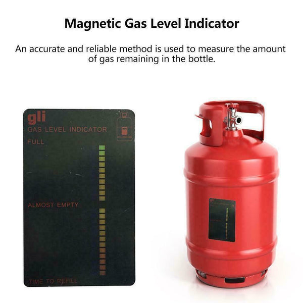 Gas Thermometer Propane Butane LPG Fuel Level Indicator T Gauge H Magnetic Z6D1