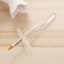Crystal Handle Portable Transparent Lipstick  Applicator Flexible Lip Brushes