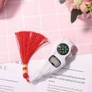 2040S Tassel Digital Prayer Beads Counter LED Compass for Meditation (35)