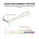 3 in 1 Mountain Bicycle Chains Measuring Rulers Chain Caliper Checker Indicator