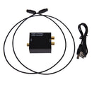 Digital to Analog Audio Converter Toslink RCA Adapter Optical Coaxial Toslin
