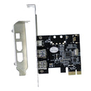 Desktop Computer PCI-E 1X 1394 DV Video Capture Card PC 6 Pin to 4 Pin Adapter