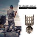 Fishing Bait Cage Connector Sinker Feeder Bait Holder Fishing Tackle (L)