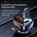 Car Wireless Bluetooth FM Transmitter MP3 Player 2 USB Car Fast Charger Adapt e.