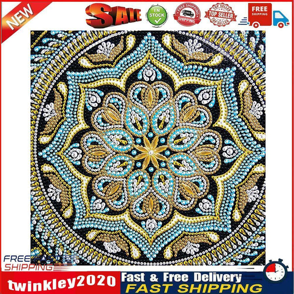 DIY Diamond Painting Kit Mandala Full Special Shape Crystal Drill (KA168) Newly