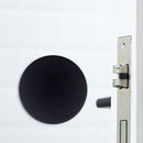 Door Handle Bumper Self-Adhesive Stopper Door Buffer Guard Doorstop (Black)