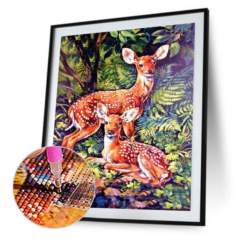 Elk DIY Diamond Painting Kits Full Round Drill Home Wall Decor Art Craft (V24