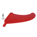 9in Surfing Tail Fin Removable Paddle Rudder Surfboard Stabilizer (Red) Newly