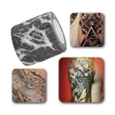 Tattoo Machine Grip Bandage Non-woven Self-Adhesive Bandage (B-Lightning)