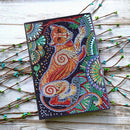 DIY Leopard Special Shaped Diamond Painting 50 Pages Sketchbook A5 Notebook Gift