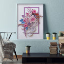 Flower 5D DIY Partial Special Shape Drill Diamond Painting