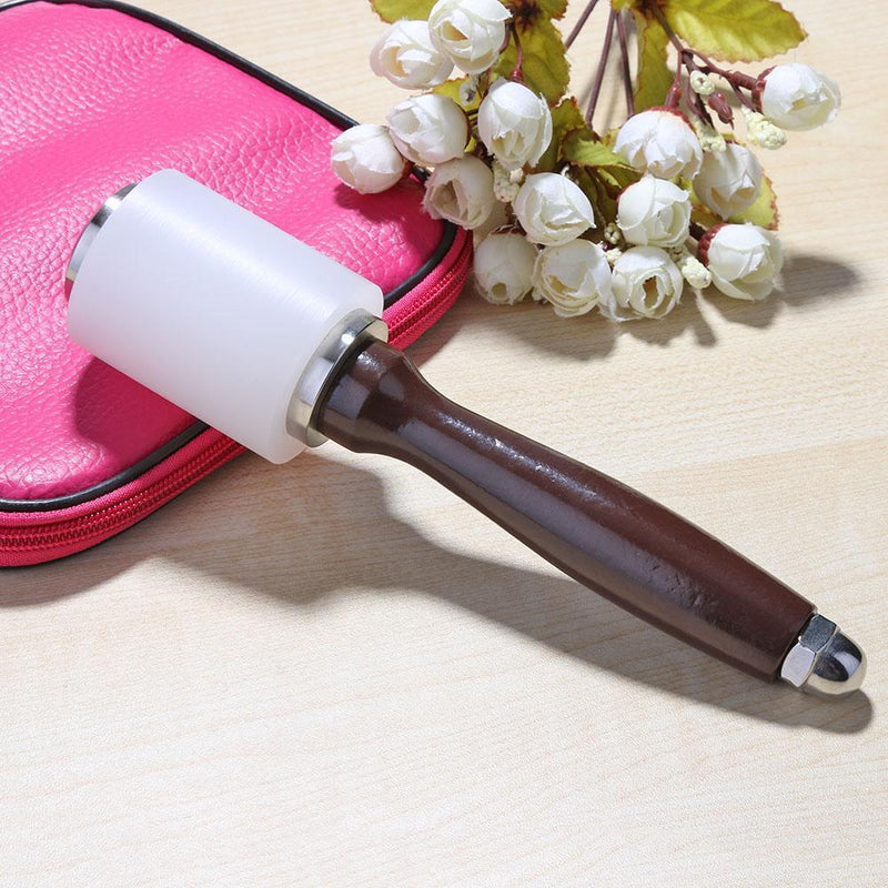 vanpower wood handle leather carving hammer, leather craft cutting engraving hammer St