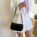 Fashion Women Chain Underarm Shoulder Bags Solid Casual Totes Small Handbags