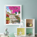 Yard Corner Oil Paint By Numbers Kit DIY Drawing Picture for Adults Home Decor