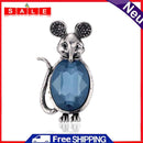 Animal Brooches Rhinestone Mouse Jacket Clothes Sweater Backpack Badges Gift
