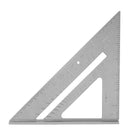 7 inch Triangle Ruler Aluminum Alloy Square Ruler Woodworking Measurement T