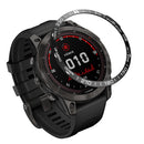 Stainless Steel Bezel Case Cover Bumper Ring (For Garmin Fenix 7X Black) Newly
