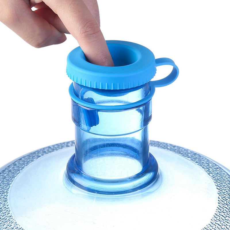 Reusable Non-Spill Water Bottle Caps 45-47mm 5 Gallon Jug Lids Replacement.
