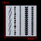 DIY Crafts Embossing Template Scrapbooking Walls Painting Layering Stencils