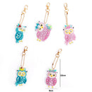 5D DIY Full Special Drill Diamond Drawing Keychain Kits Mosaic Crafts Penda