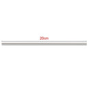 Reusable Stainless Steel Straight Drinking Tube Straw Pipette Suction Pipe Newly
