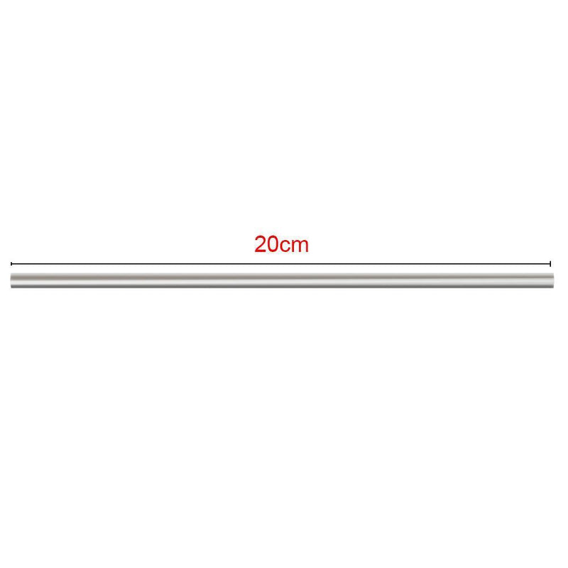 Reusable Stainless Steel Straight Drinking Tube Straw Pipette Suction Pipe Newly