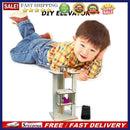 DIY Assemble Electric Lift Elevator Kids Science Experiment Toys School Project